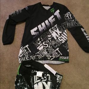 Boys motorcross outfit